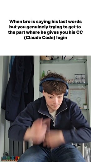 Cmon bro I NEED this 🙏😭 #claude #funny #claudecode #ai #memes #entrepreneur #millionaire #code #lol