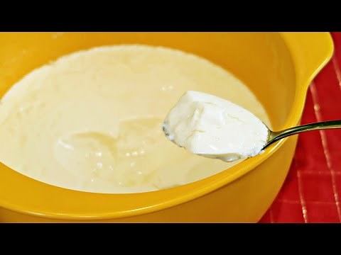 HOMEMADE NATURAL YOGURT RECIPE WITH ONLY 2 INGREDIENTS | EASY AND MAKES A LOT