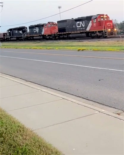 BLE 900 (SD40T-3) Leads A Loaded Northbound Limestone Train To Minorca Mine With CN 5338(SD40-2W) & IC 6251 (SD40-2) Via CN’s Rainy Subdivision. #trains #railroad #fyp #fyppppppppppppppppppppppp #fypシ #ironrange #minnesota #mining #ironrange #tunnel #motor #limestone #railfan #railfansoftiktok #railfanning #servingthenorth