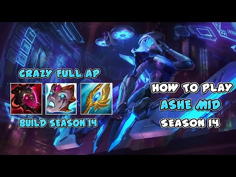 HOW TO PLAY ASHE MID FULL AP BUILD! - League of Legends Season 14 Gameplay