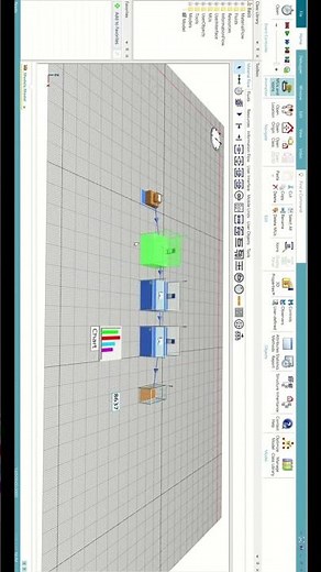 Short 6 | Tecnomatix Plant Simulation Tutorial | How To Use Stations | Breaks | Graphs | Part 2