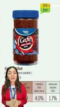 THIS IS THE BEST INSTANT COFFEE FOR ITS QUALITY AND PRICE ACCORDING TO PROFECO