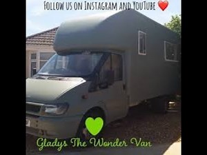 alternative living camper van review transit luton conversion van tour