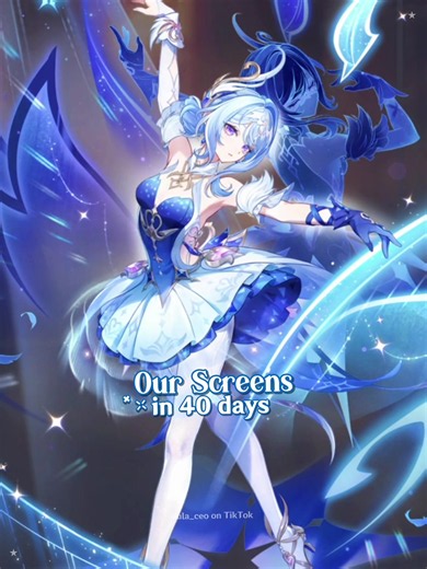 I can’t wait to pull for her! - #genshinimpact #odette #banner #gameplay #fyp wishing animation gacha pulls