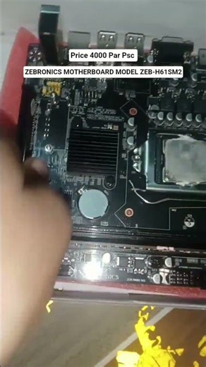 Zebronics ZEB-H61S M2 Motherboard Review | LGA 1155 DDR3 | Intel H61 Chipset | Features & Setup