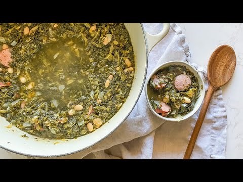 Easy Turnip Greens Soup Recipe