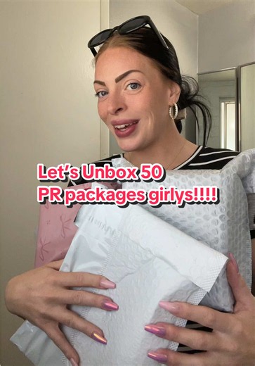 Unboxing 50 PR Packages! Weekly Update