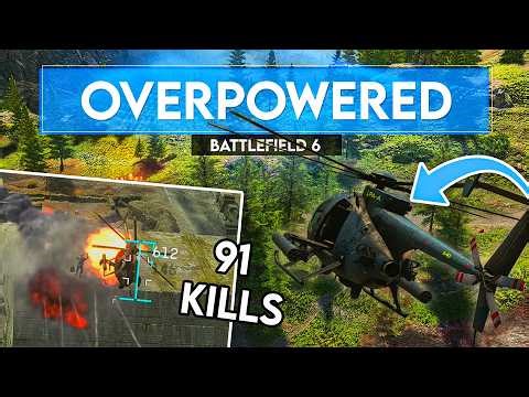 Aggressive Little Bird Piloting is INSANE in Battlefield 6...