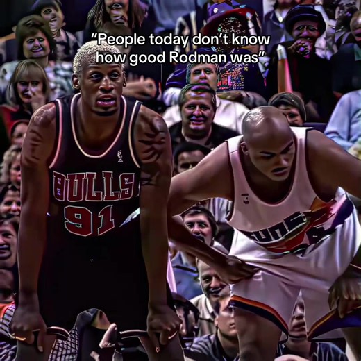People today don’t know how good Rodman was.#dennisrodman #nba #basketball #fyp