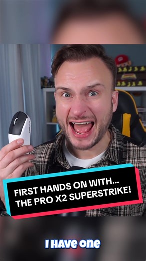 Experience the Logitech G PRO X2 SUPERSTRIKE Mouse