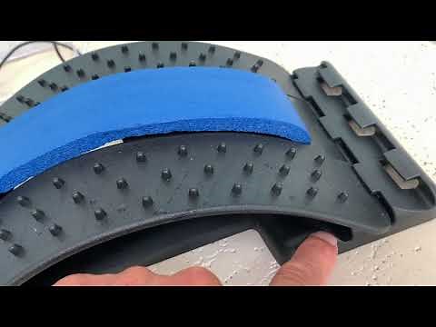 How to use the Back Stretching Device