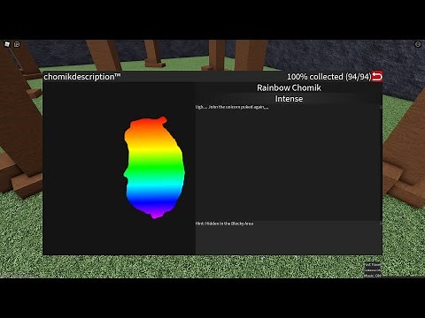 How to get Rainbow Chomik 🌈