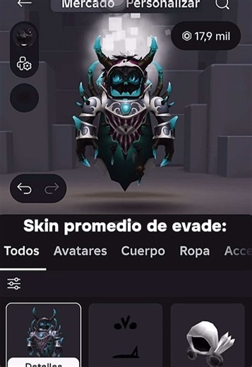 Skin promedio de Evade: cómo crear y personalizar Korblox en Roblox