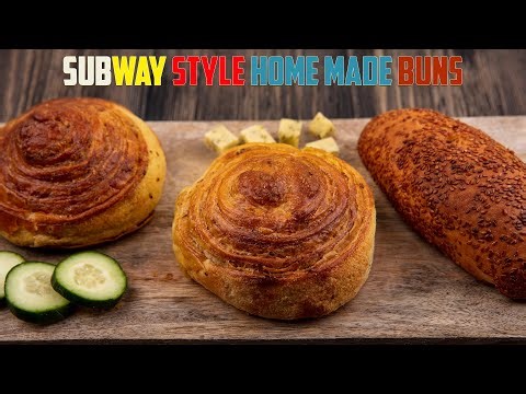 Subway Style Homemade Buns Recipe | Meraam’s Kitchen