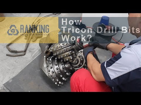 How Tricon Drill Bits Work？