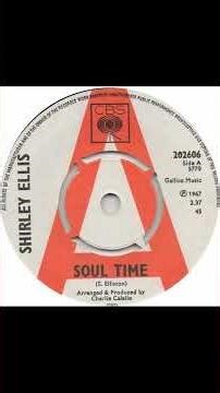 Shirley Ellis - Soul Time - UK CBS Records Demo released 1967