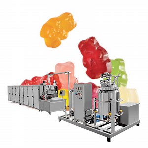 [Hot Item] Fully Automatic Candy Production Line Gummy Candy Machine Gummy Candy Production Line