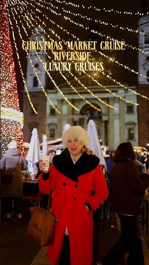Christmas Market Cruise on the Danube🎄Riverside Luxury Cruises #christmasmarket #rivercruise