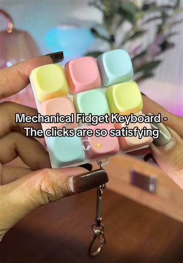 Mechanical Fidget Keyboard: Satisfying Click Experience