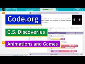 Code.org Lesson 12.6A The Draw Loop | Tutorial with Answers | Updating Rotation Practice A