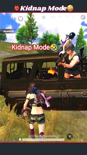 Kidnap Mode 🤣 #shortvideo #shorts #trendingshorts #funnybgmi