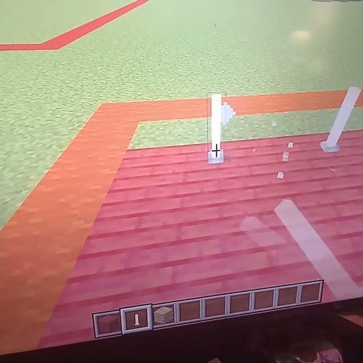 Simple minecraft bowling alley tutorial