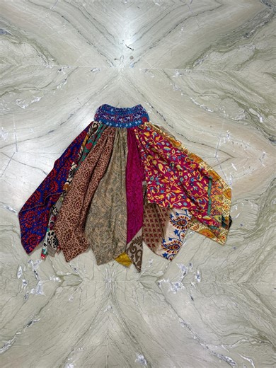 Boho Patchwork Silk Skirt for Women, Vintage Sari Maxi Skirt, Handmade Flowy Skirts, Festival Hippie Wrap Skirts, Long Skirt - Etsy