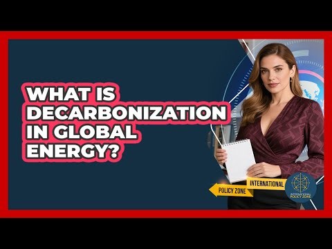 What Is Decarbonization In Global Energy? - International Policy Zone