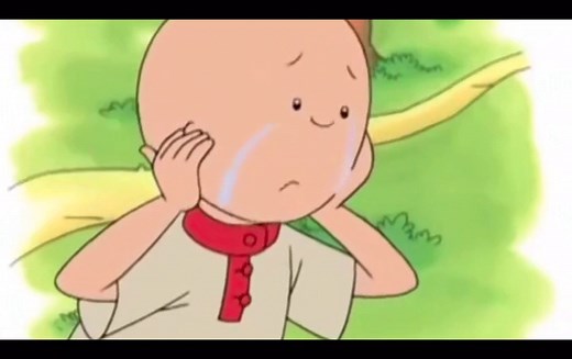 Caillou crying compilation