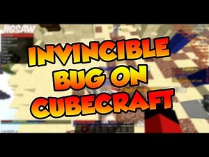 Invincible bug on Cubecraft???
