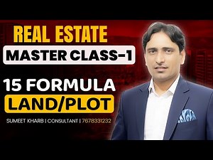 Plot Buying Masterclass | Circle Rate, FAR, EDC, CLU, Registry Cost Explained | Real Estate Class