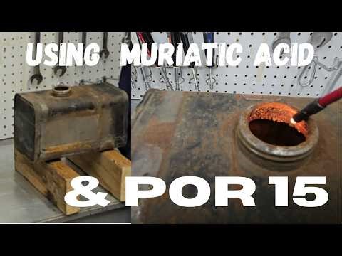 How I restore RUSTY GAS TANKS on small engines