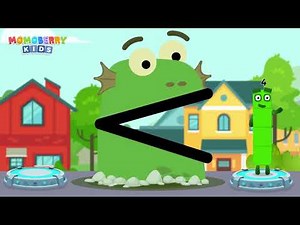 Numberblocks 64 learn to count Fruit World Magic Run World New Season | Numberblocks Magic Adventure