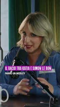 IL BACIO TRA KATIA E SIMON LE BON
