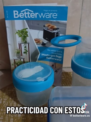 ✨ ¡Descubre lo mejor de Betterware! ✨ Convierte tu hogar en un espacio más práctico, organizado y funcional con productos que realmente facilitan tu día a día 🏡💙 💸 Realiza tus compras y recibe 24% de descuento en cada pedido. 🎁 Aprovecha este beneficio exclusivo y forma parte de nuestro grupo especial. 📩 Escríbeme para hacer tu pedido o para conocer cómo obtener tus productos favoritos con descuento. 👉 ¡No sabías que lo necesitabas hasta que llegó Betterware! Hashtags recomendados: #Better