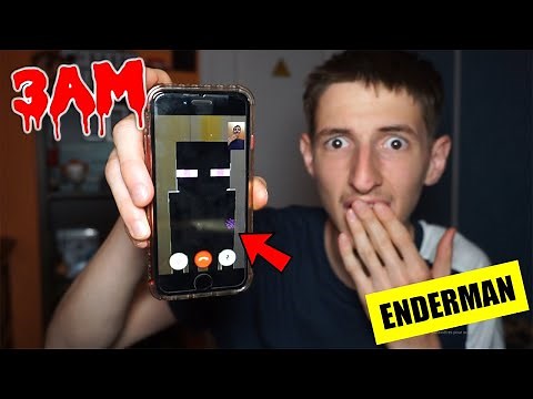 NE JAMAIS APPELLER ENDERMAN DE MINECRAFT à 3H DU MATIN !
