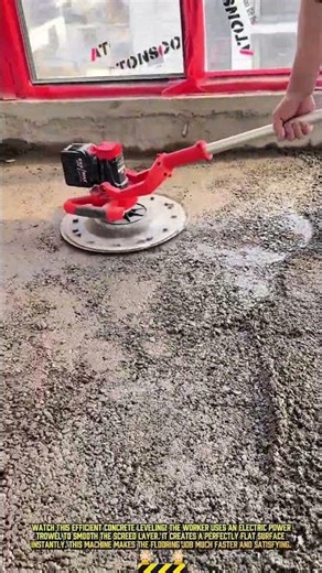 Concrete Slab Leveling Process for Smooth Floor #dailywork