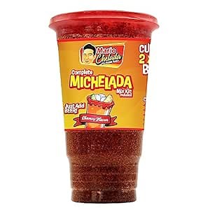 Mario Chelada, Complete Michelada Kit Cup, Chamoy Flavor (Pack of 1)
