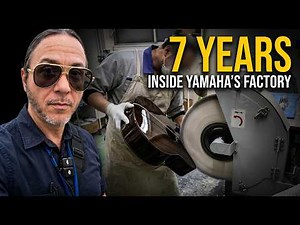 Yamaha Guitar Factory Tour — 7 Years to Make One Guitar