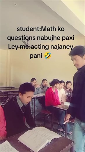 Navigating Math Questions with Humor in Nepal