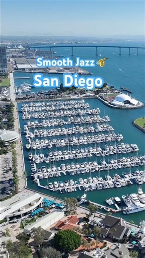 Smooth Jazz 🎷 San Diego | Coastal City Vibes 🌊