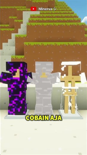 SEMUA BLOCK BISA JADI ARMOR! MOD Ini Terlalu OP!! #shorts