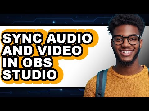 How to Sync Audio and Video in Obs Studio (easy Method)