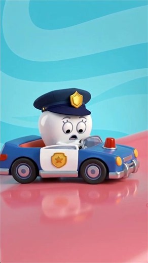 Tooth Police Officer Helps Little Baby Toothy