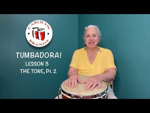 Tumbadora! Lesson 3. How to make a Tone Pt 2.
