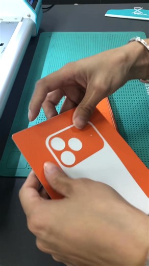 2.3K views | 3D Embosed leather skin for iPhone 17 Pro DIY by TUOLI TL-168 Plus cutter machine ! ☎️Tina +8613556809985 https://wa.me/message/D6VVTWLPIK3GF1 ✅Wechat ID : Tuoli-technology ✨https://www.facebook.com/Tuolihydrogelcutter #iphoneskin #iphonesticker #backskin #backfilm #tuoli #mobilephonefilmcutter #hydrogelmachine #trending #fyp #viralvideo | Tuoli Tina | Facebook