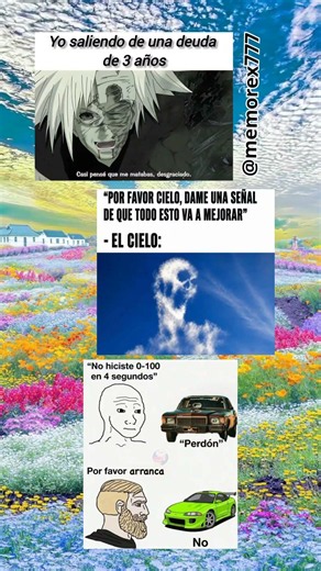 cuando el cielo te da una señal 😱