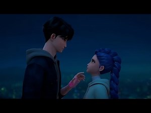 Kpop Demon Hunters Jinu and Rumi First Meet Up Scene