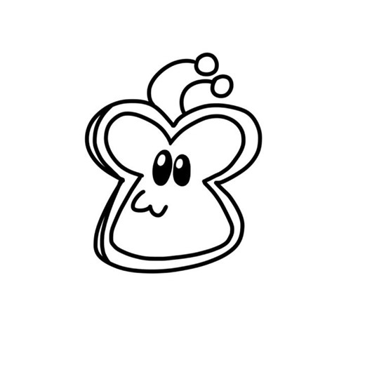 How to draw Alien Sammy! 🍞🛸 #alien #artwork #bread #ibispaint #art #digitalart #cute #aliens #space