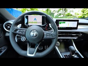 New Alfa Romeo Multimedia System & How to connect Android Auto | 4K